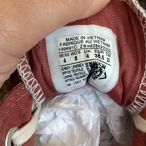 🔥MOVING SALE🔥 Converse Missoni pink plaid low top sneakers new condition sz6 - Picture 11 of 11